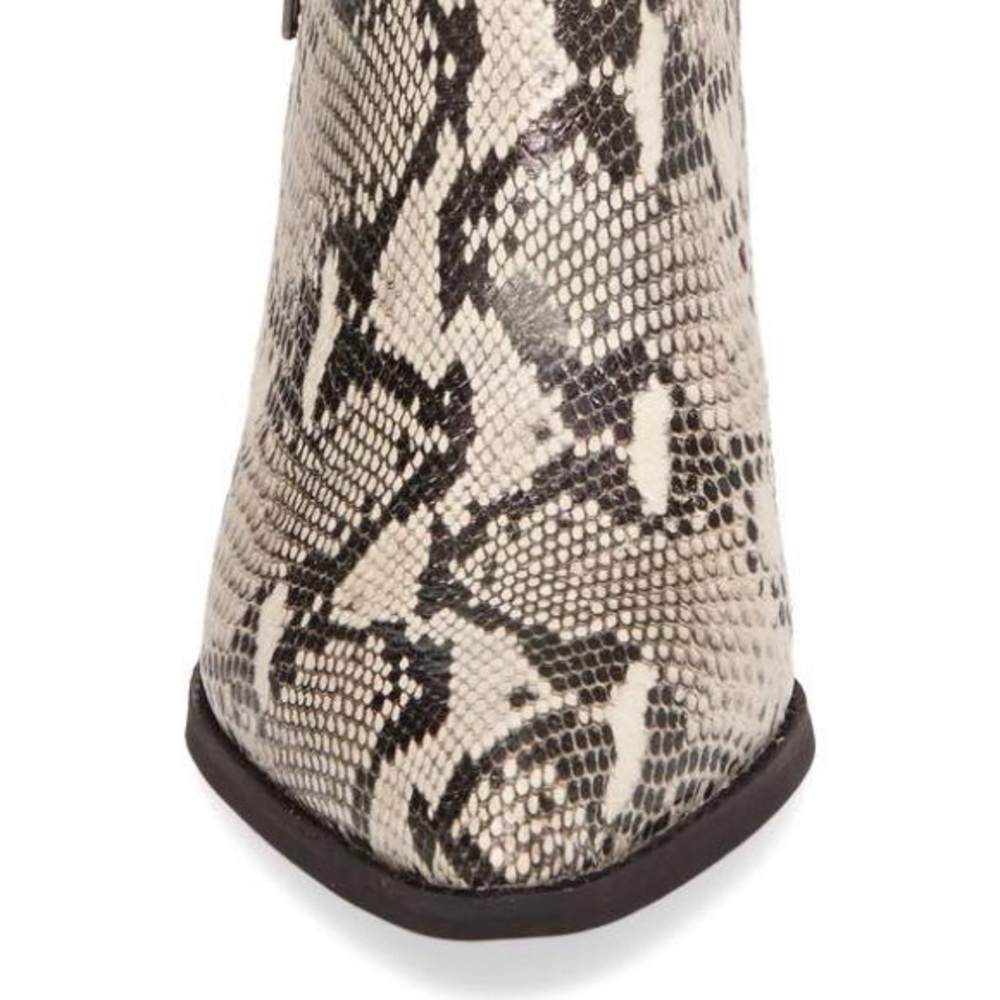 Seychelles Snakeskin Python Boots Booties - image 8